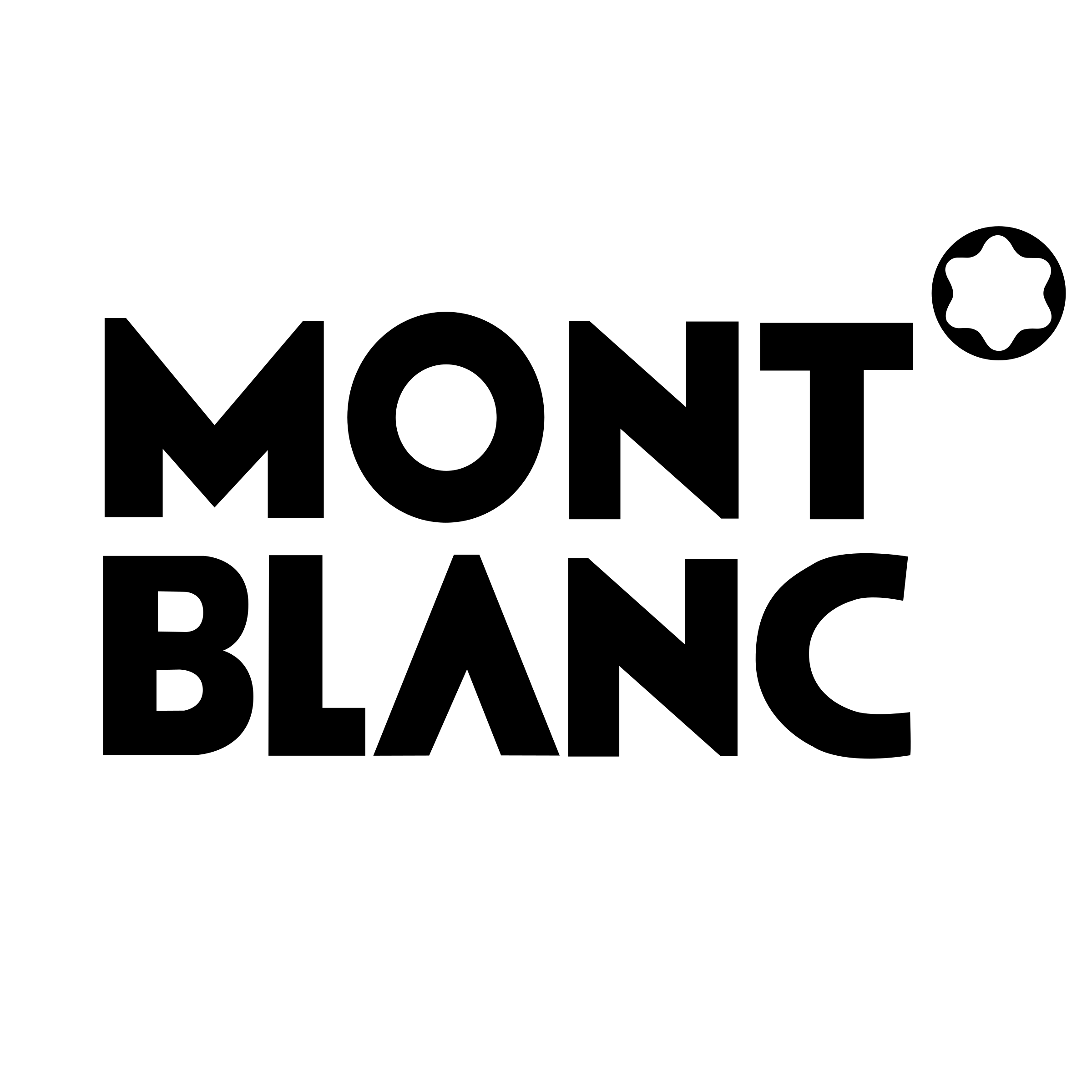 Montblanc Emblem & Typography